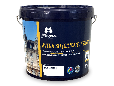 Краска AVENA SH [SILICATE HISTORIC] силикатная для исторических фасадов