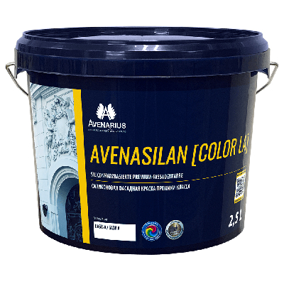 Краска AVENASILAN [COLOR LA] фасадная силиконовая